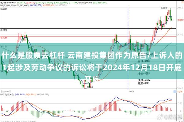 什么是股票去杠杆 云南建投集团作为原告/上诉人的1起涉及劳动争议的诉讼将于2024年12月18日开庭