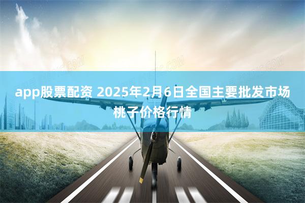 app股票配资 2025年2月6日全国主要批发市场桃子价格行情